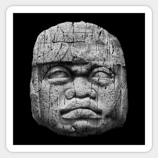 OLMEC COLOSSAL HEADS SAN LORENZO Sticker